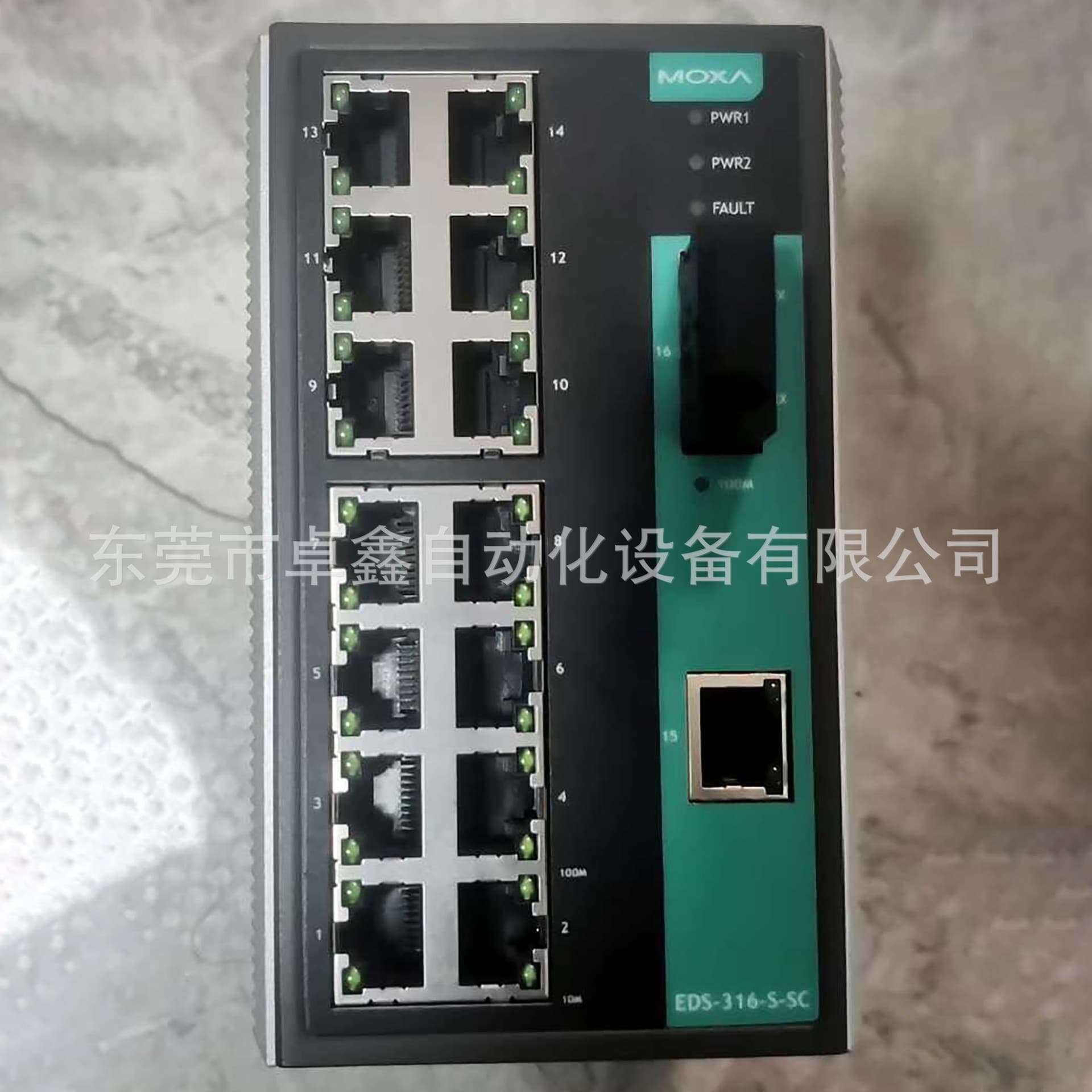 Moxa EDS-316-S-SC Industrial Ethernet Switch - Price Negotiable