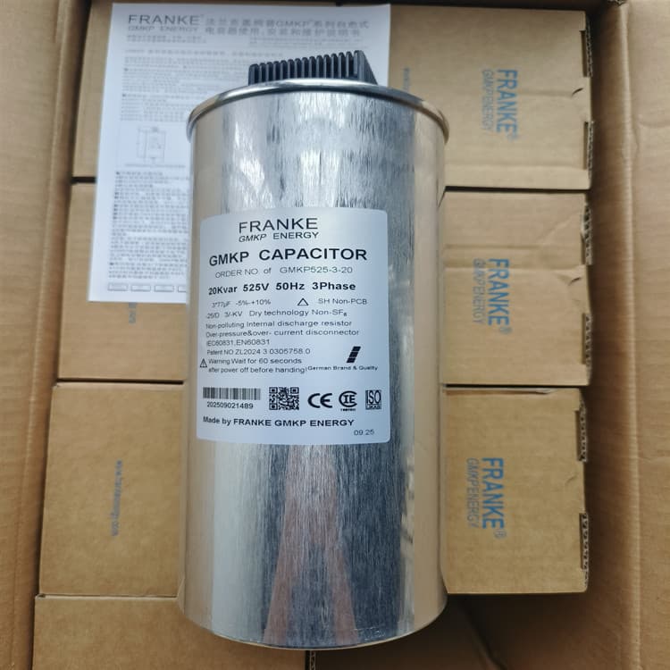 Brand New GMKP525-3-20 GMKP525-3-25 3*77UF 525V FRANKE Capacitor
