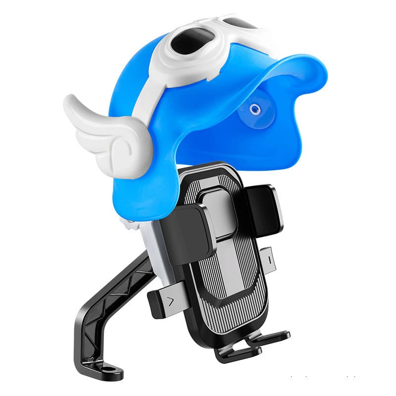 Motorcycle Phone Mount, Electric Bike & Bicycle Phone Navigation Holder, Delivery-Specific, Small Size with Sunshade