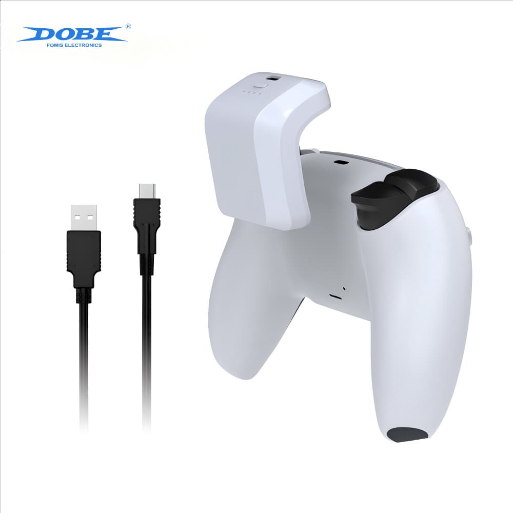 PS5 Wireless Controller Battery Pack PS5 Controller Extended Battery P5 Controller External Back Clip Battery Charging Pack