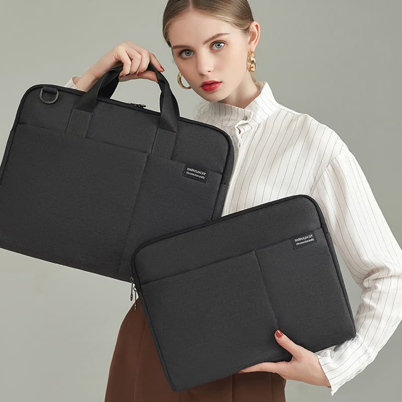 SHOULDCAT Laptop Bag for 14 Notebooks 15.6 Inch Liner Bag Briefcase Handbag Document Bag