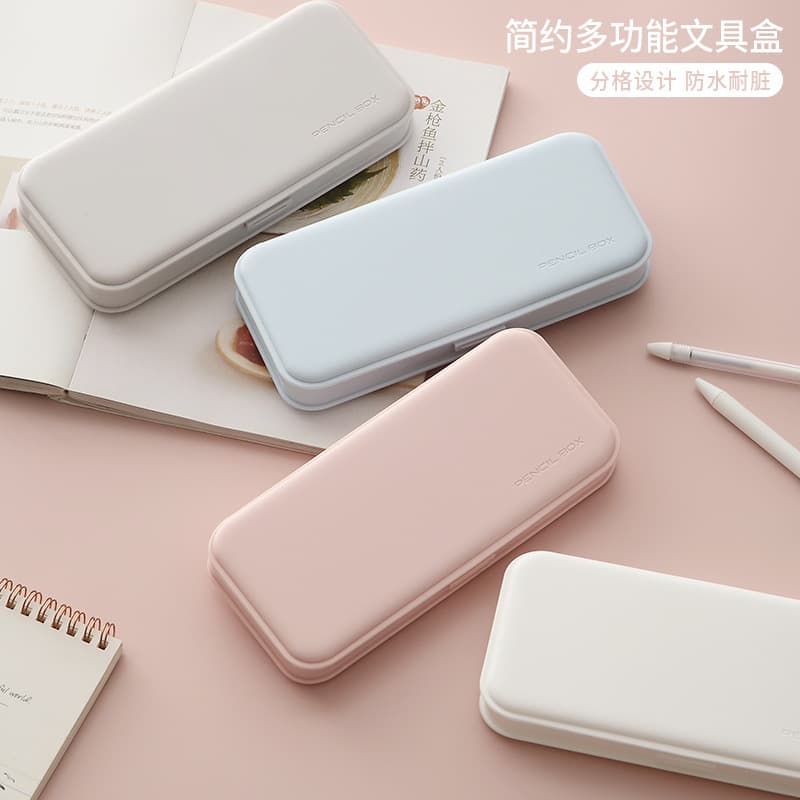 Pencil Case Storage Organizer Student Pen Case School Supplies Creative Simple Pencil Box Custom LOGO Pencil Case Wholesale