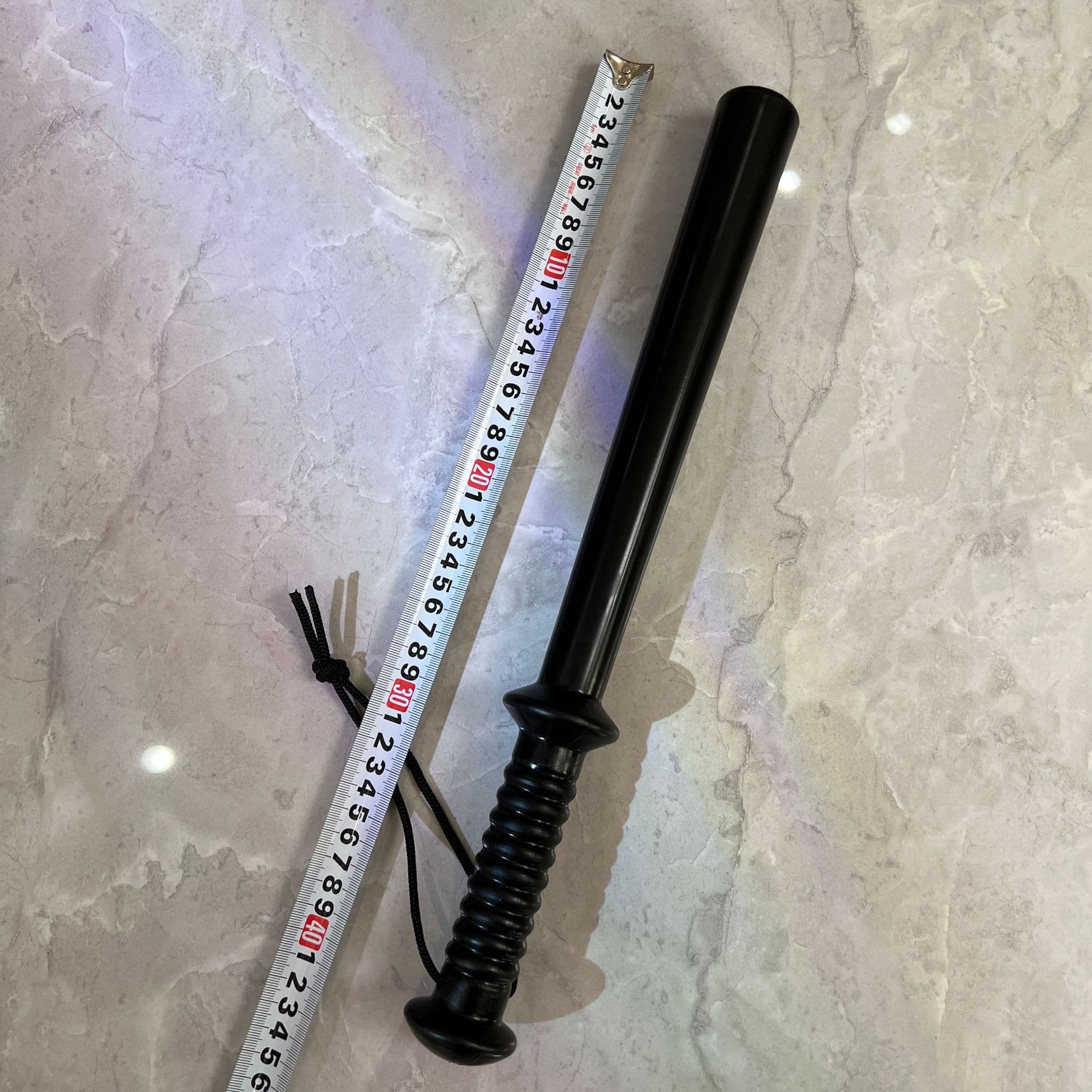 PC Riot Baton Self-Defense Stick Rubber Baton for Security Campus Duty Patrol Security Equipment Emergency Defense Stick