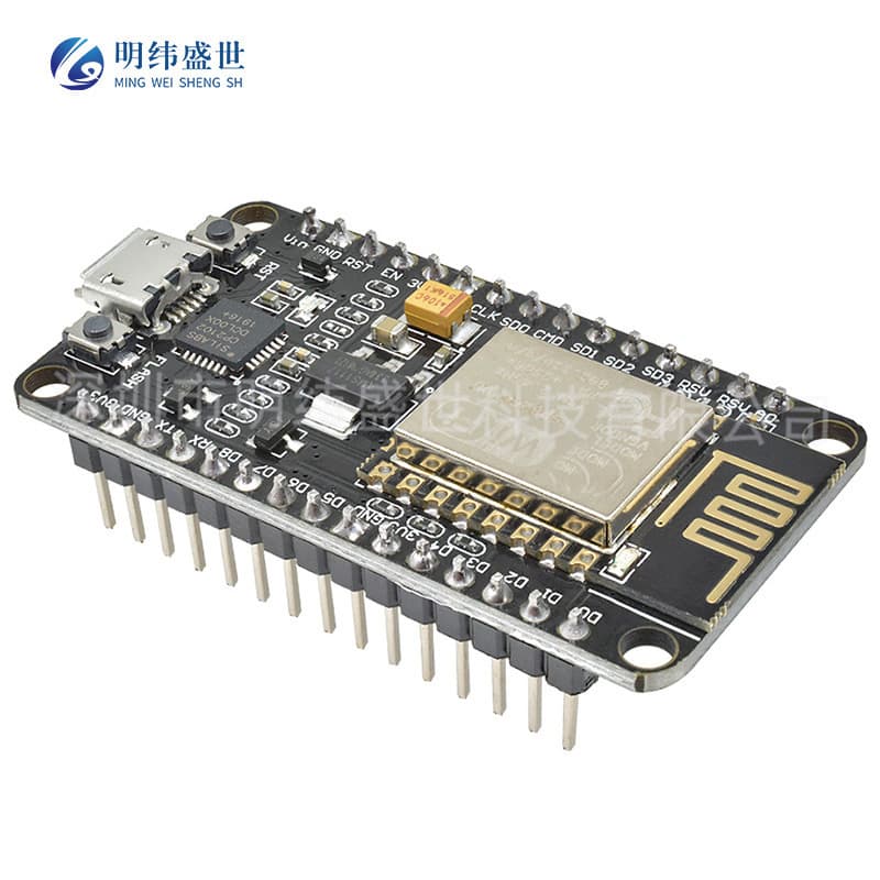 Nodemcu Lua V2 ESP8266 ESP-12E WIFI Test Board Development Board - CP2102 Black Board