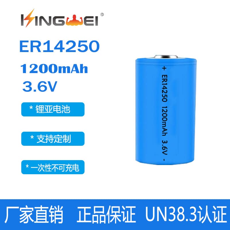 ER14250 Delta programmer ETC Internet of Things PLC sight locator 3.6V lithium battery 1/2AA