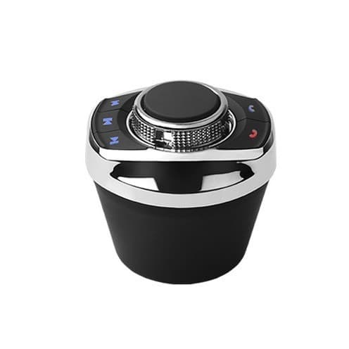 New Universal Multifunction Steering Wheel Button for Android Large Screen Navigation Wireless Car Control Black Technology