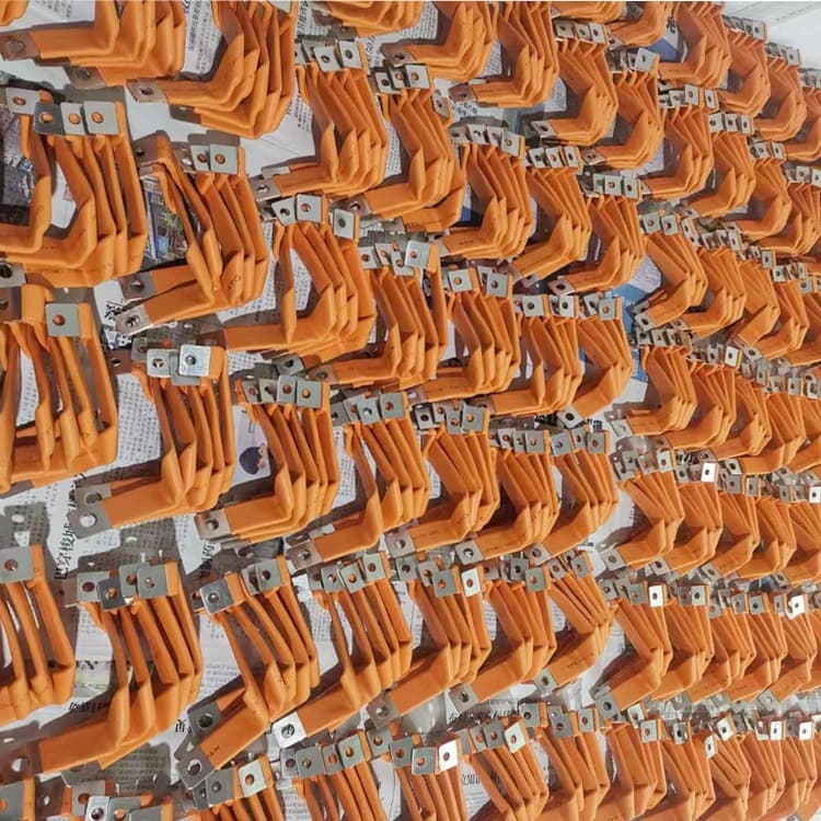 Copper foil, copper busbar new energy soft connection welding samples, red copper polymer diffusion welding samples, busbar welding
