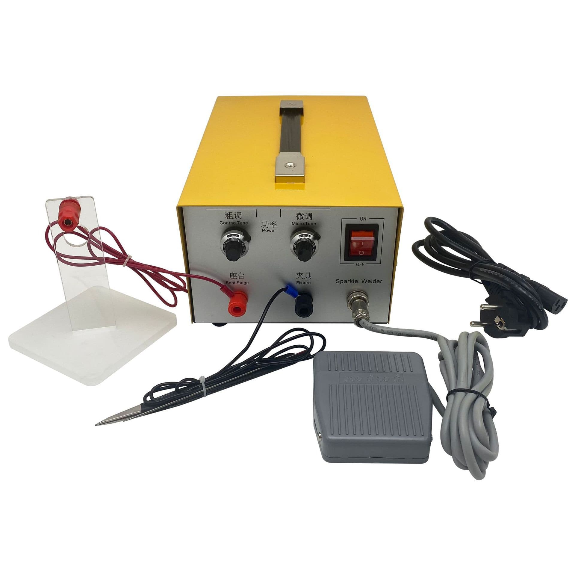 30A Spot Welder Handheld Mini Pulse Welding Pen DIY Gold Silver Copper Jewelry Laser Welding Fusion Welding