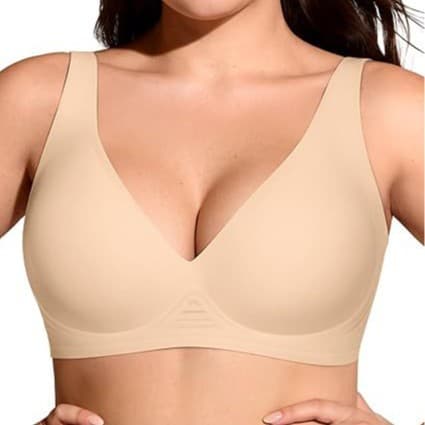 Amazon Cross-border Hot Selling Plus Size Leopard Print Seamless Bra Women Jelly Wire-free Push-up Bra