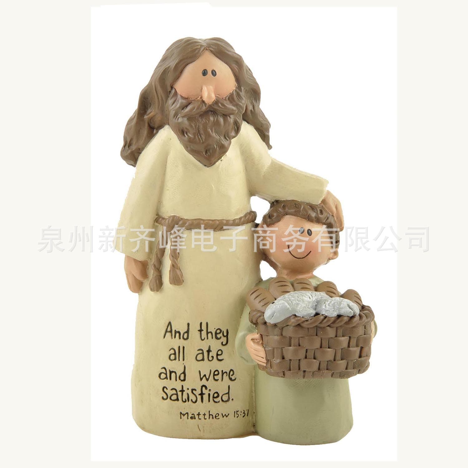 Cross-border Hot Selling Resin Figure and Boy Ornament Church Home Decoration Resin Craft