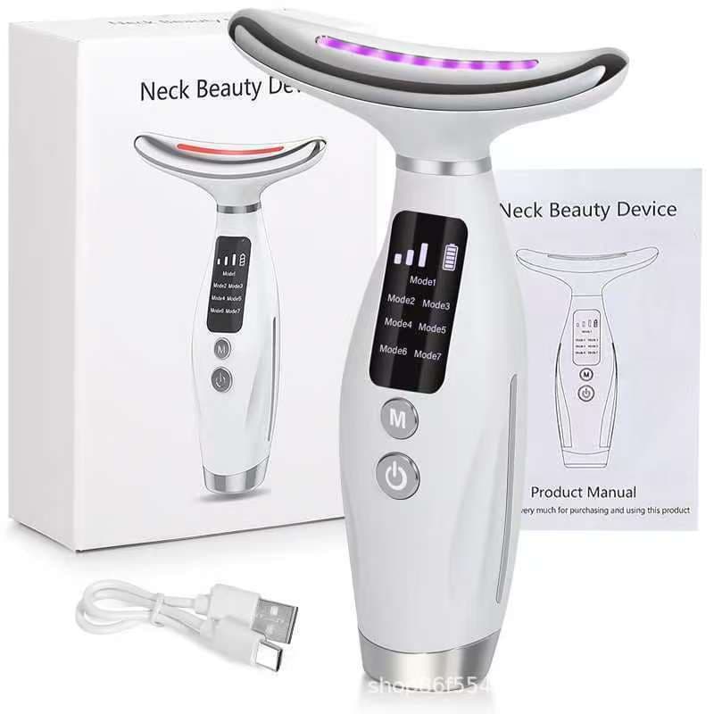 Cross-border Best-selling Neck Beauty Device Facial Lifting Firming Massager Portable Skincare Neck Anti-wrinkle In Stock