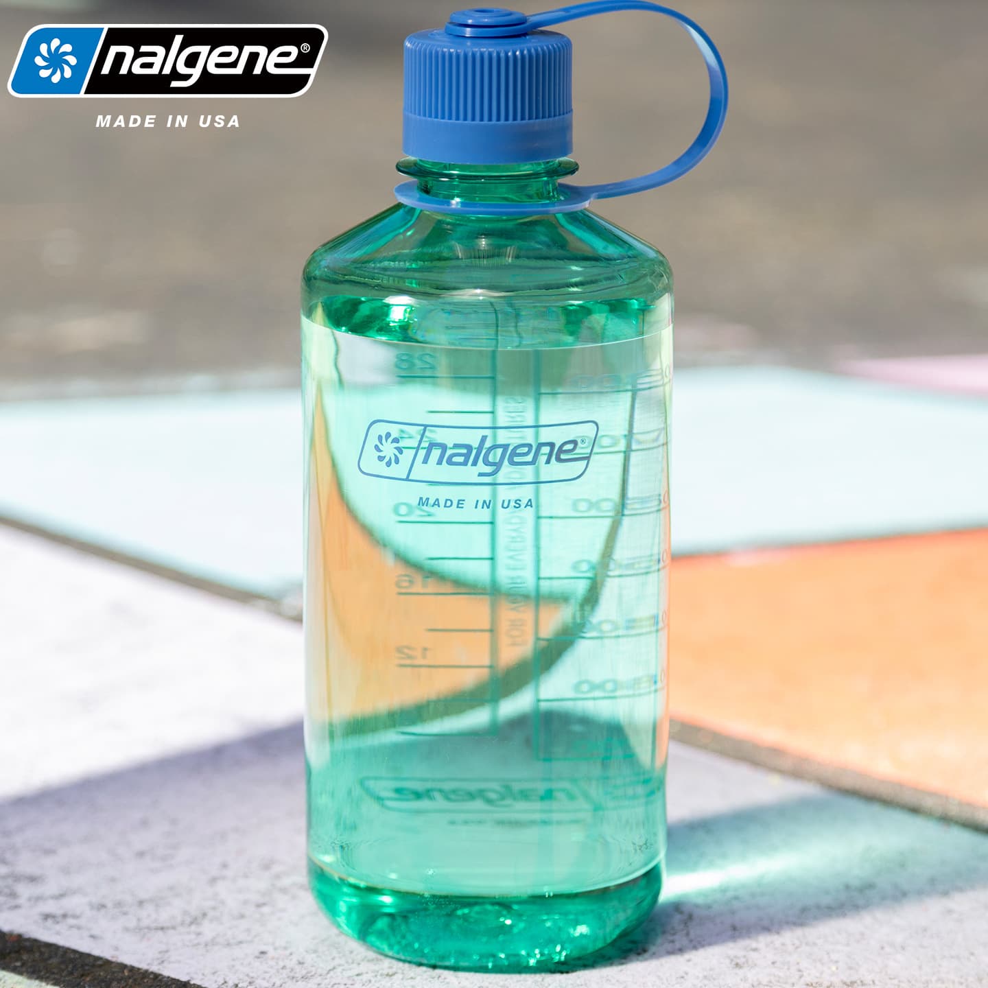 Nalgene 1L narrow mouth 25-year-old new water cup fitness pot 500ml student portable travel bottle