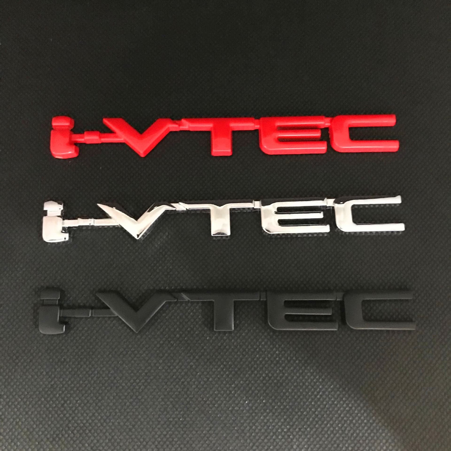 For Honda Car Sticker Fit i-VTEC Metal Rear Emblem Civic Accord CRV Car Modification Sticker Side Emblem