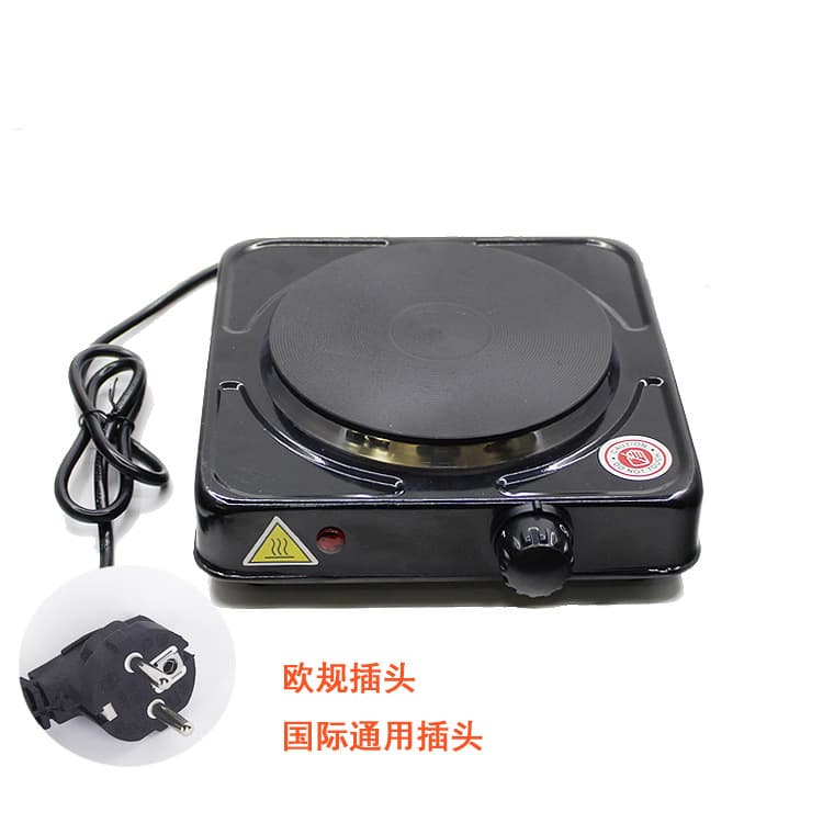 1000W Electric Hot Plate, Small Heating Stove, Tea Brewing Warmer, Heating Tube Oven, Dual Hot Plate for Insulation and Heating
