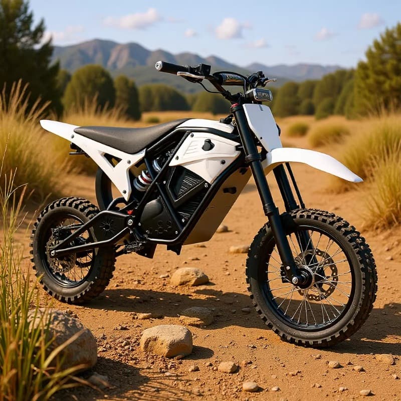 Electric Motorcycle Dirt Bike 14’’ Hydraulic Brake US