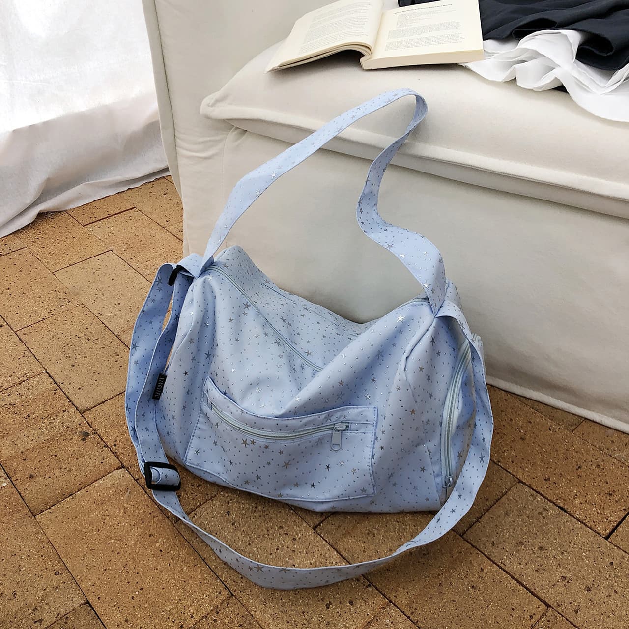 Star Sports Yoga Fitness Bag Short-Distance Travel Bag Women's Lightweight Swimming Fitness Cross-Body Backpack Shoulder Bag