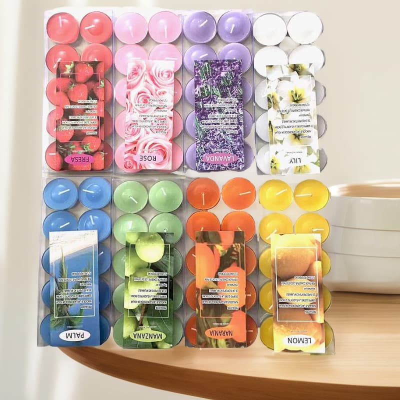 Wholesale candle factory direct supply scented candles, festival birthday candles, Valentine's Day candles, romantic ambiance lights, tea lights