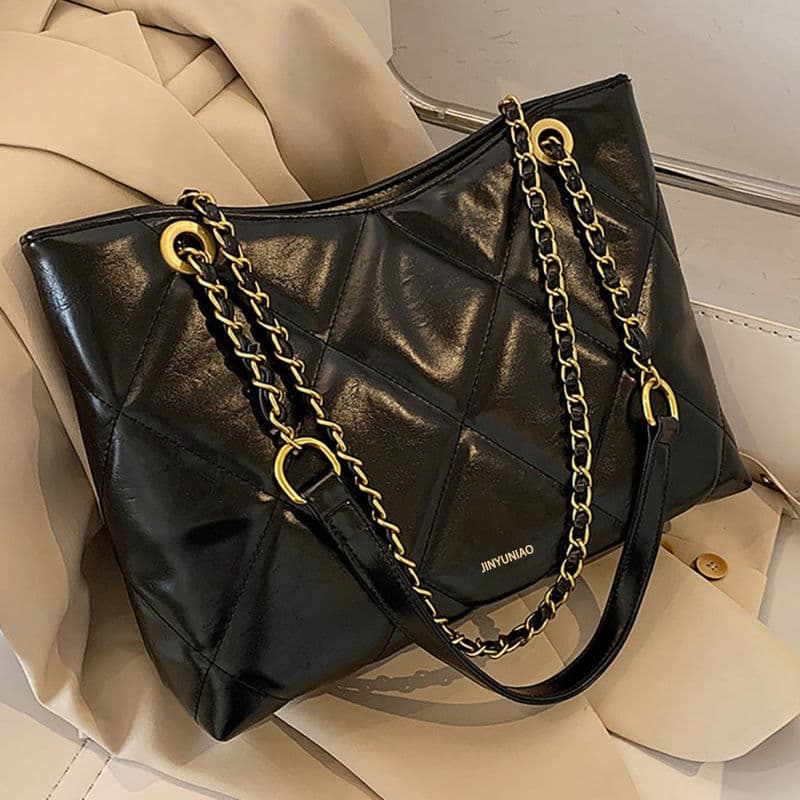 Women's Bag 2025 New Style Hot Selling Light Luxury Women's Diamond Quilted Bag Underarm Tote Bag Shoulder Bag Crossbody Commute Bag