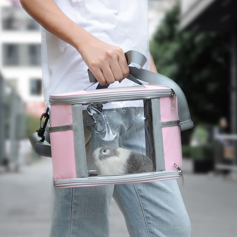 Parrot Bag Outdoor Portable Small Bird Pet Hamster Guinea Pig Rabbit Single Shoulder Handheld Lightweight Travel Bag