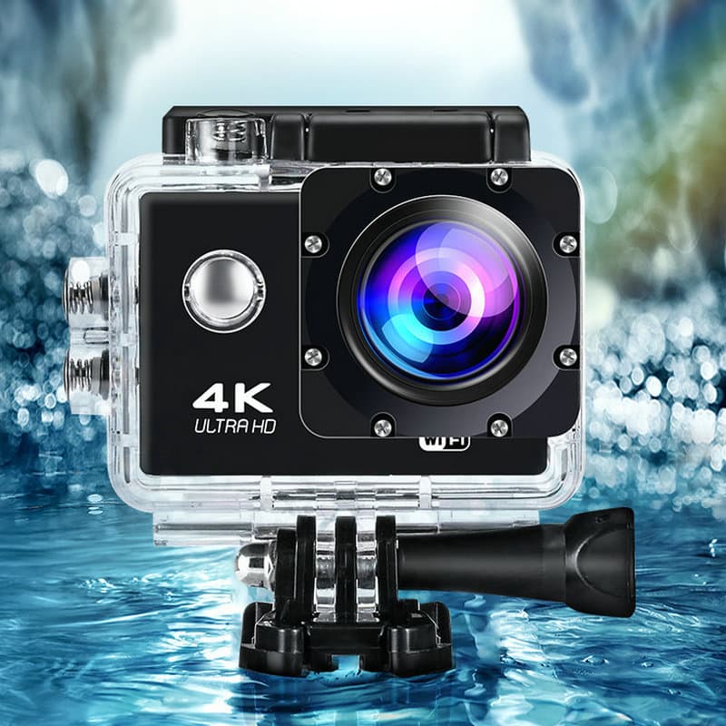 Motorcycle Helmet Driving Recorder 4K HD Waterproof Cycling Sports Camera Multifunctional Digital Video Camera