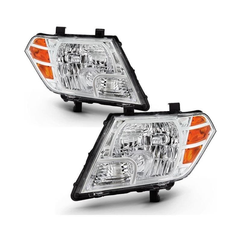 Compatible with 2009-2021 NISSAN Frontier Truck Headlights Pair