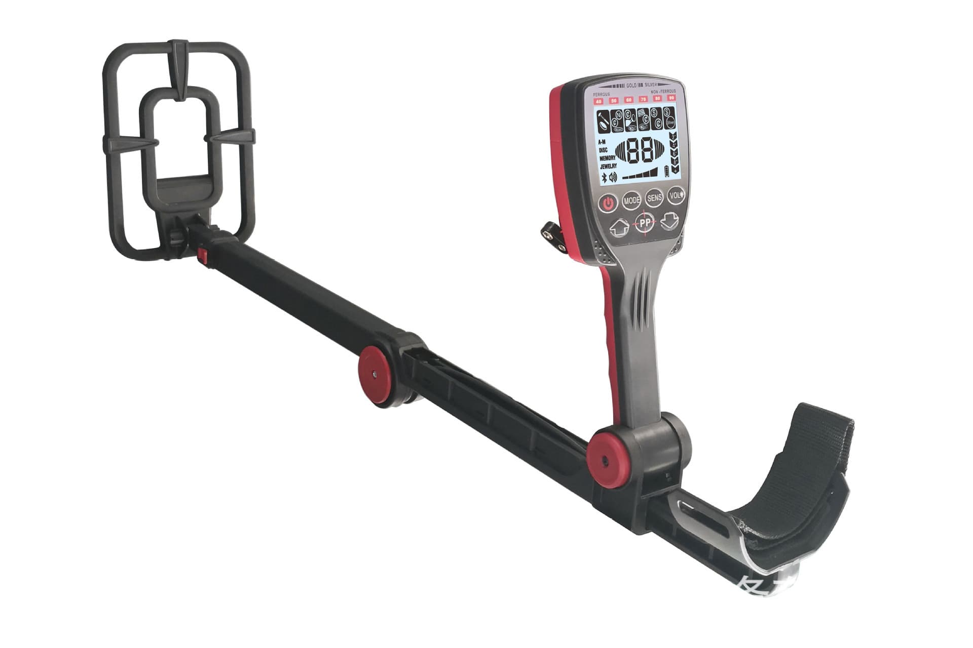 New MD-610 Folding Portable Handheld Outdoor Underground Metal Detector for Treasure Hunting