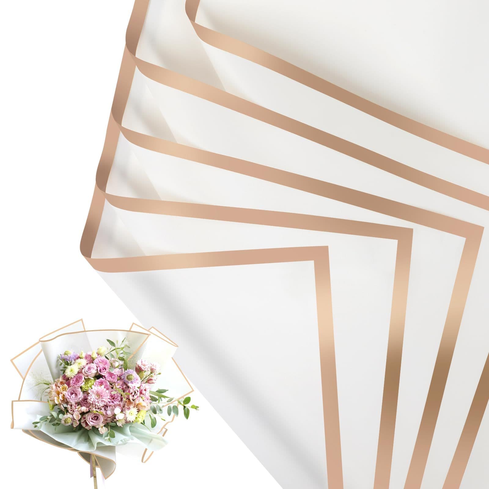 Waterproof Flower Wrapping Paper, Floral Bouquet Wrap, Flower Shop Supplies, Wedding Birthday Gift DIY Craft Paper