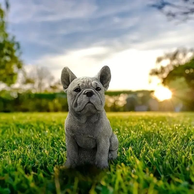 Cross-border Dog Garden Decoration Resin Dog Craft Ornament Ins Home Decor Craft