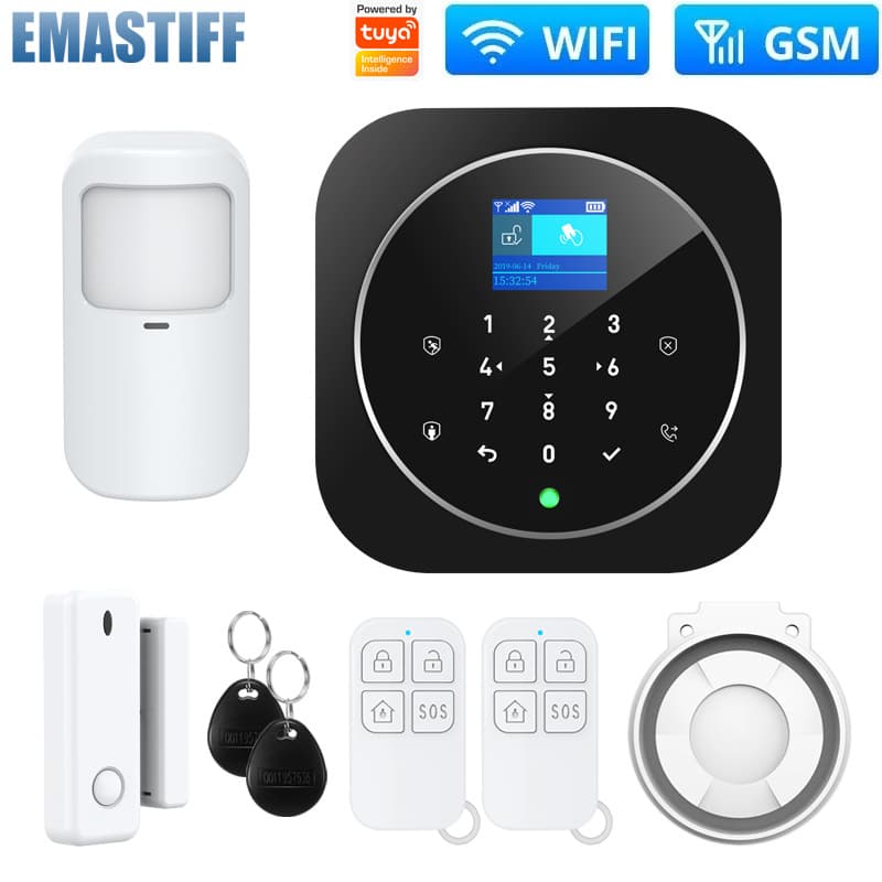 Outdoor Wireless Solar Siren TUYA WiFi+GSM Alarm Infrared Sensor Tuya Anti-Theft Alarm