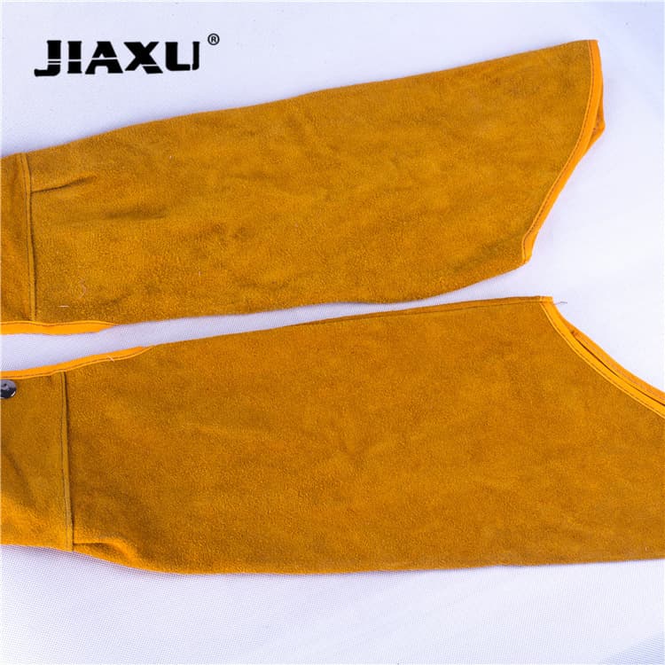Welding Sleeve Covers, Cowhide Sleeve Guards, Protective Sleeves, Anti-Spark Welding Protective Sleeves, Cow Split Leather Welder Suit