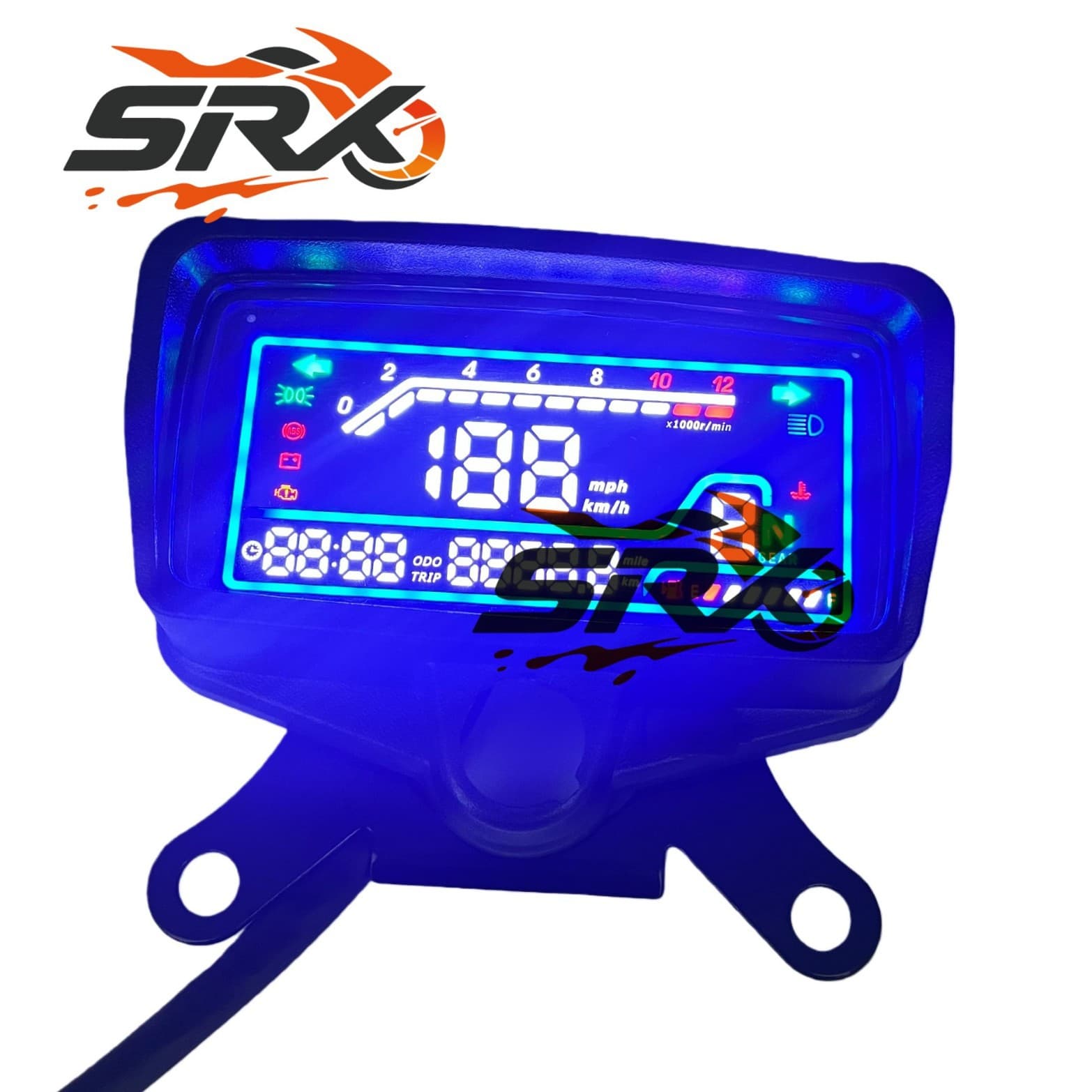 Popular Southeast Asian motorcycle LCD instrument panel for Honda TMX125 and CG125 speedometer