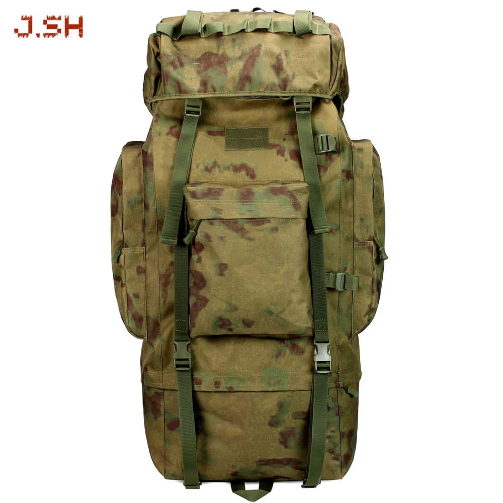 Junsheng New 100L Tactical Camouflage Backpack for Hiking, Travel, and Outdoor Mountain Tours