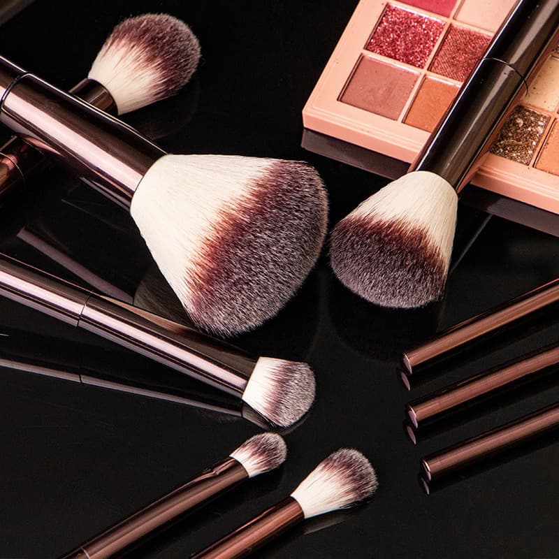 HG Full Set Makeup Brushes - Powder Brush, Blush Brush, Foundation Brush, Eyeshadow Brush, Cross-border Beauty Tools, Cangzhou Makeup Brushes