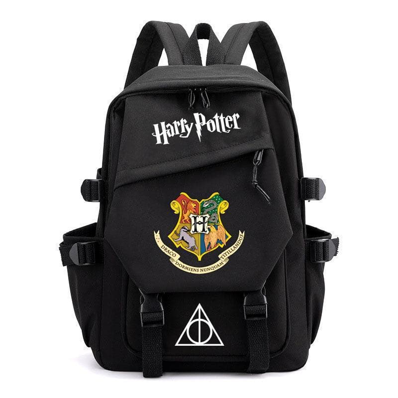 Harry Potter Backpack Casual Movie Student Unisex Shoulder Bag Korean Style Ins