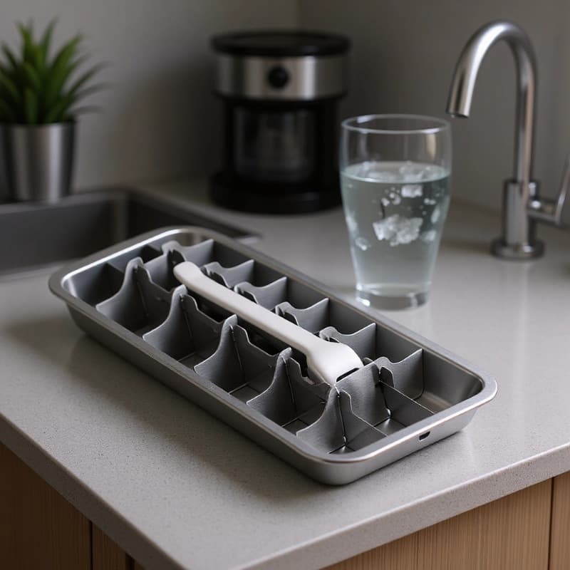 304 Stainless Steel DIY Mold for Freezing Ice Cubes, Quick Ice Release Design