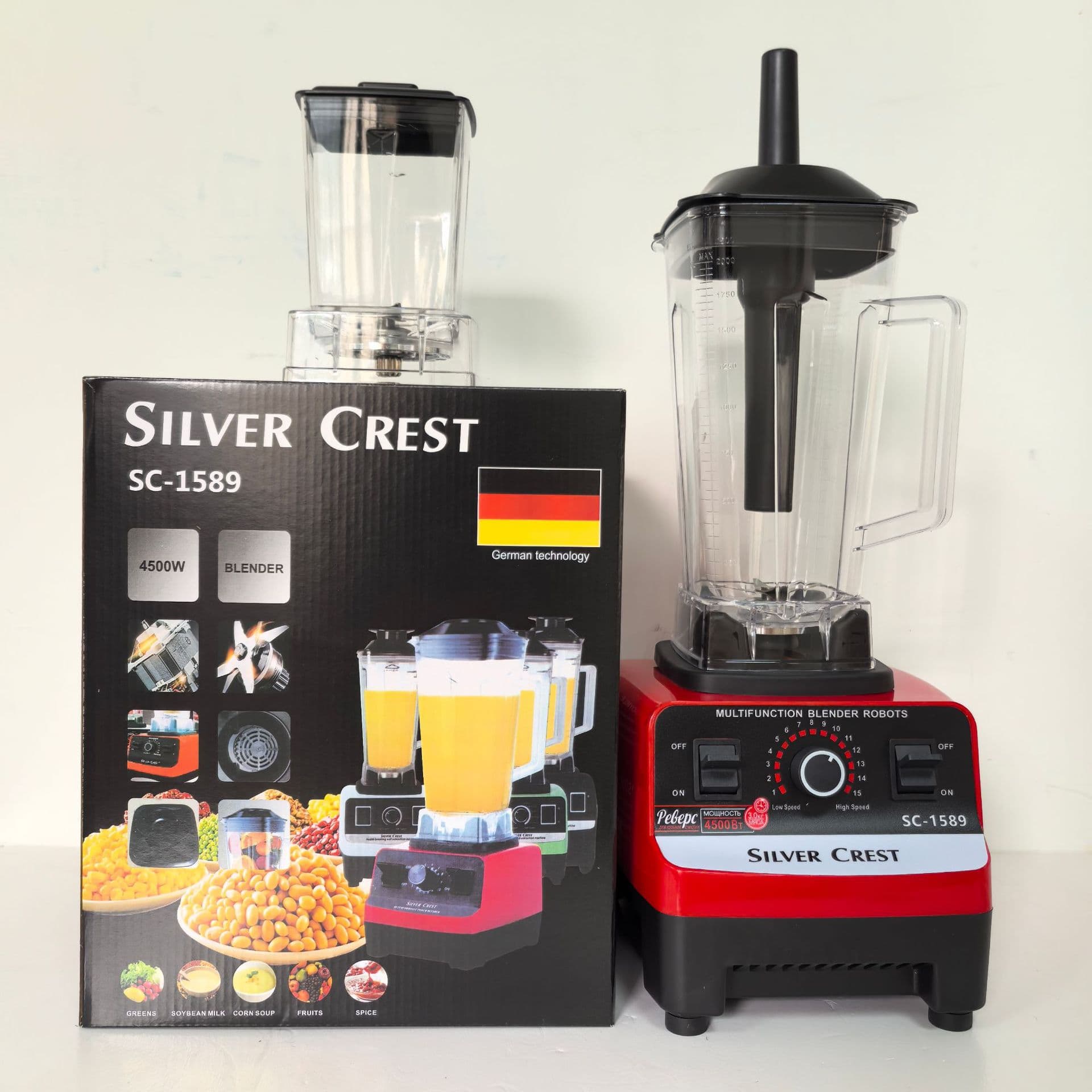 Blender Cross-border Food Processor Soy Milk Maker Juicer High-speed Blender Household Grinder Ice Crusher