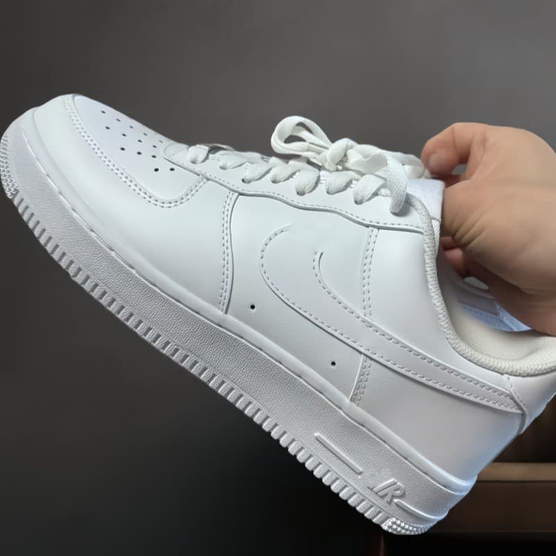 Putian original high version Air Force 1 unisex board shoes, classic white sneakers, versatile campus casual shoes