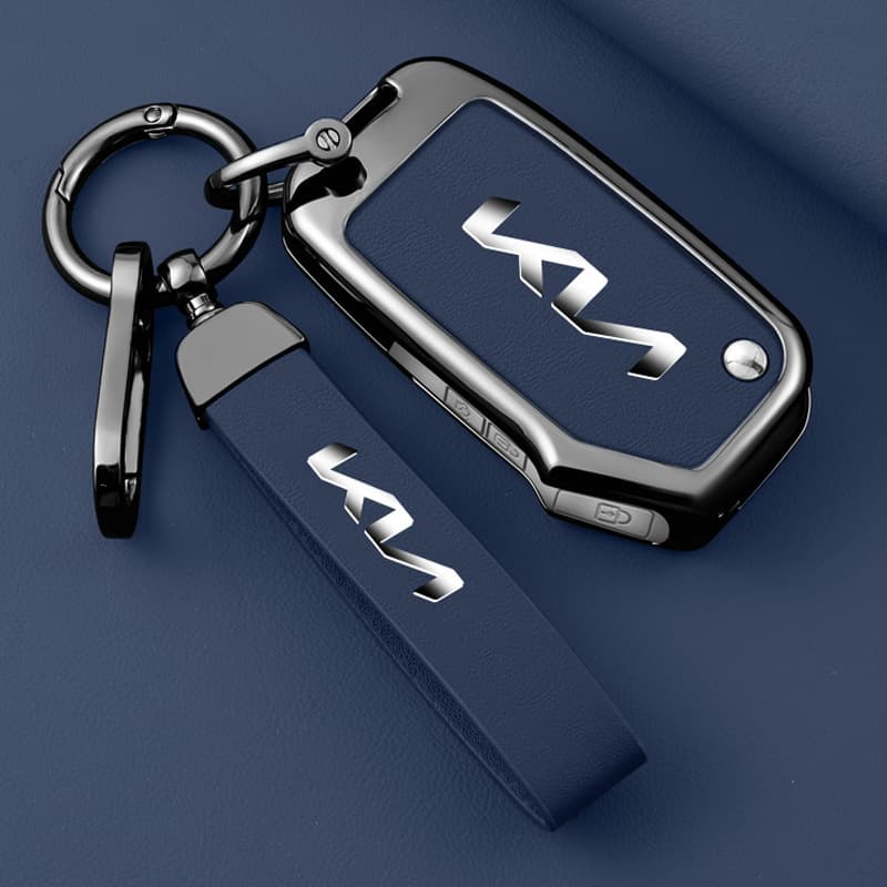 Compatible with Kia Sorento Car Key Cover K5 E-Power EV5 Stinger K9 Huanchi EV6 Full Coverage K3 Metal Shell