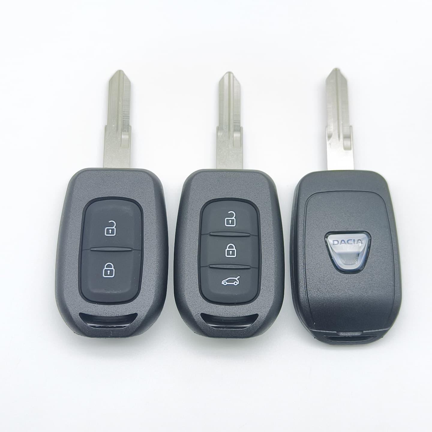Suitable for Dacia car key shell Dacia 2-3 button VAC102 embryo smart remote key replacement shell