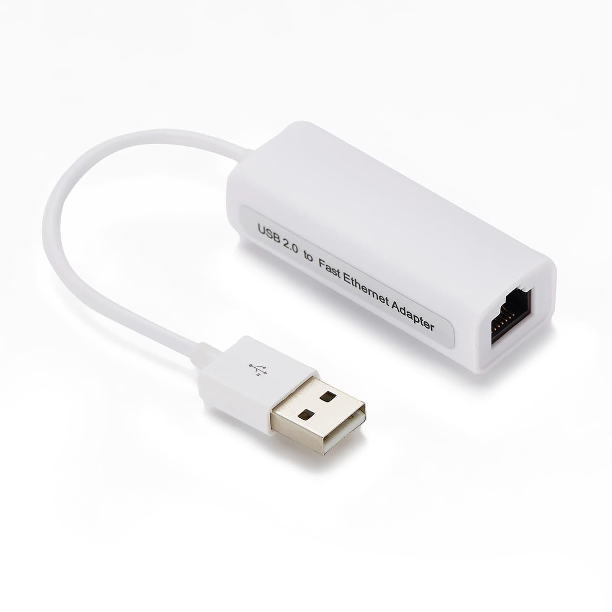 USB Ethernet Network Card 100Mbps TypeC to RJ45 for Desktop Laptop Wired Network Card High Speed Ethernet Blue LED Indicator