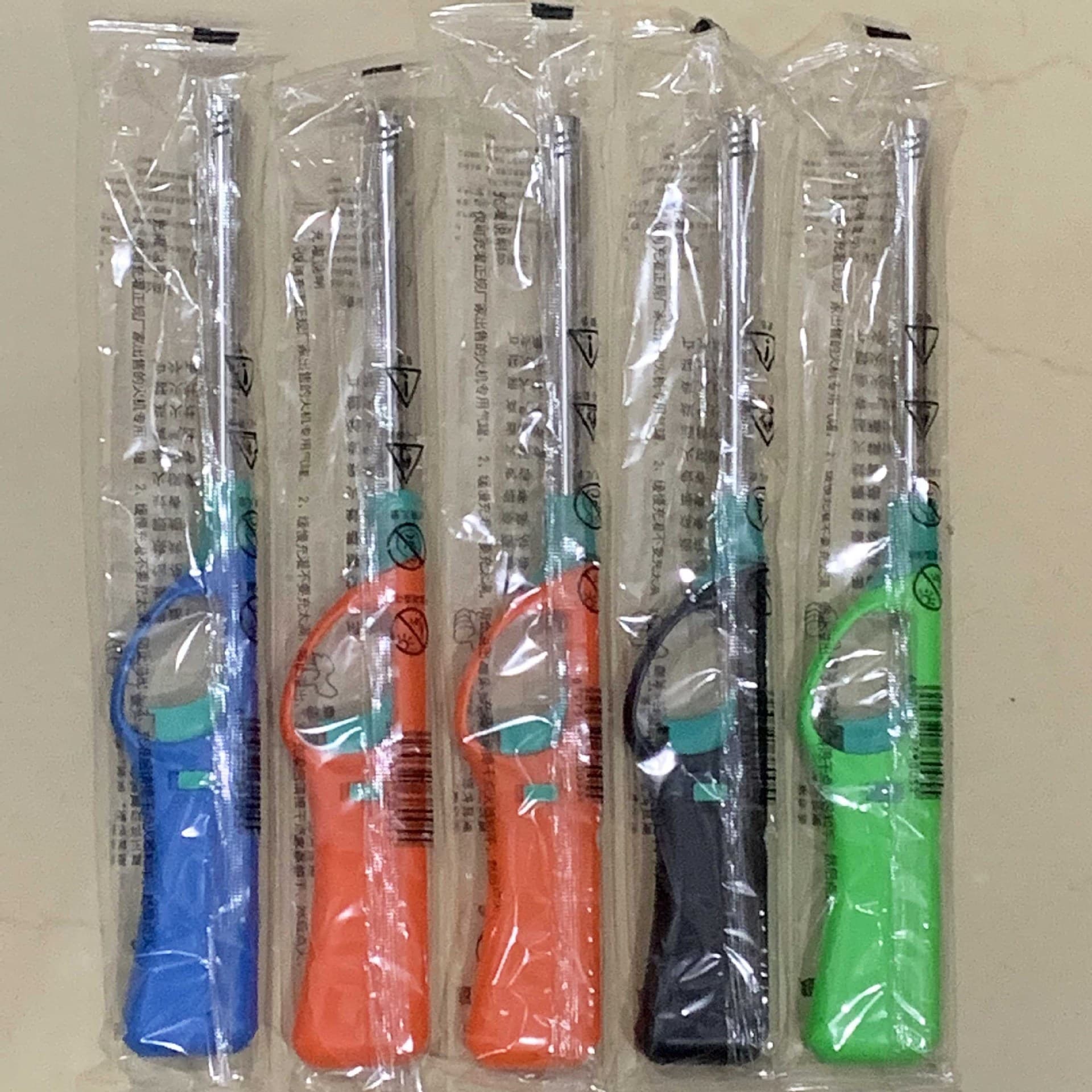 Extended Tube Kitchen Igniter Gas Stove Ignition Gun Household Long Nozzle Lighter Open Flame Refillable Manufacturer Direct Sales