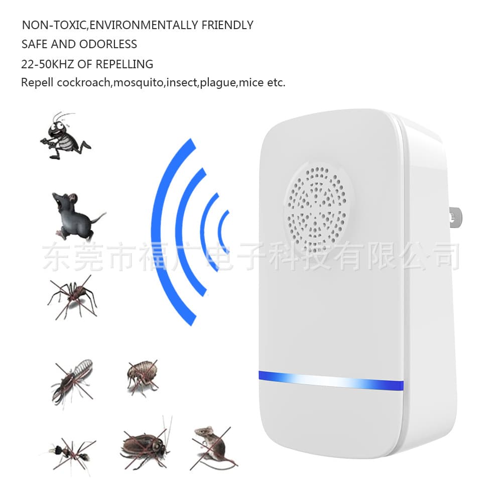 Classic ultrasonic mosquito repellent, electronic mosquito repellent, home and factory wholesale, multi-functional insect repellent.