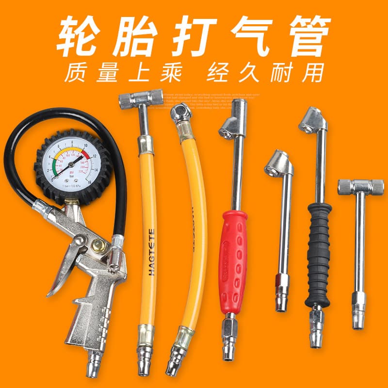 Car Tire Inflation Nozzle Quick Air Chuck for Motorcycle Bicycle Truck Air Hose Connector