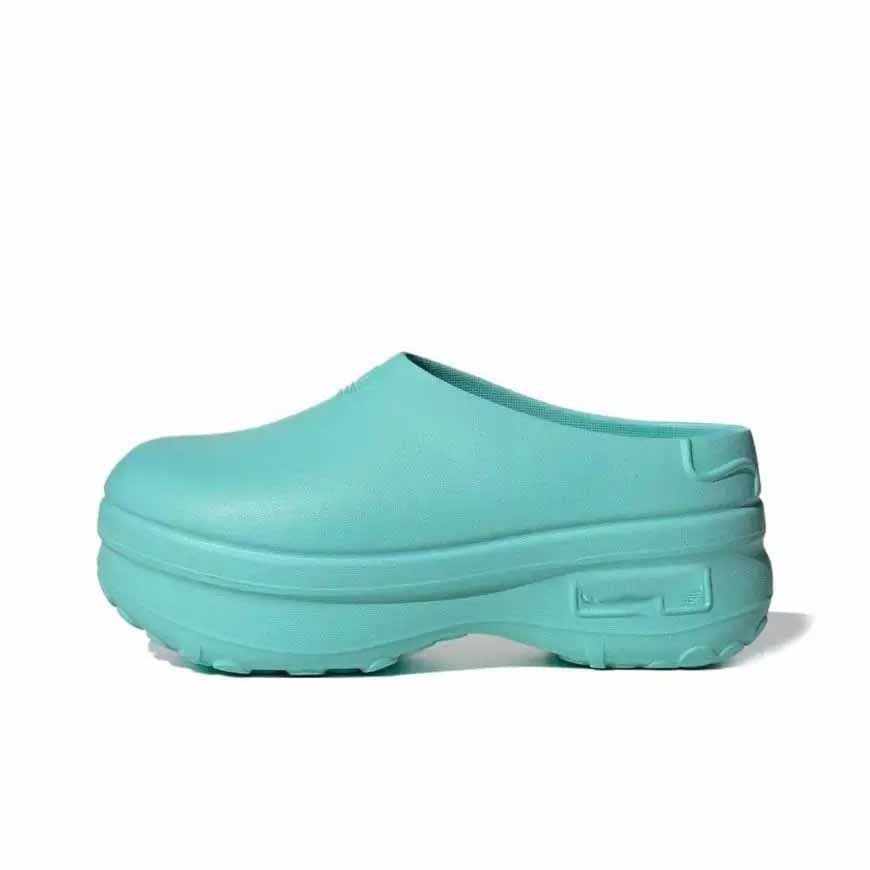 Original Label New AD Chef Shoes Slippers Thick Sole Versatile Women Heightening Toe-Cover Slippers Men Outdoor Couple Slippers