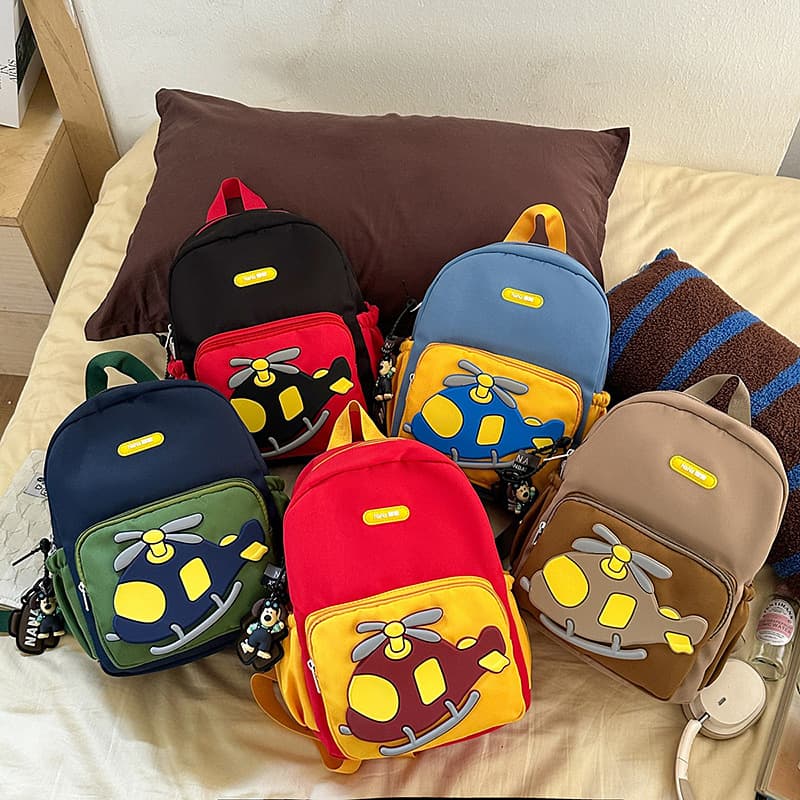Cute Little Girl Backpack Cartoon Boy Kindergarten Schoolbag New Preschool Small Medium Class Children's Backpack
