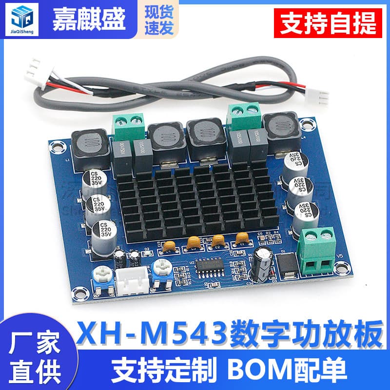 XH-M543 High Power Digital Amplifier Board TPA3116D2 Digital Audio Amplifier Dual Channel DIY Amplifier