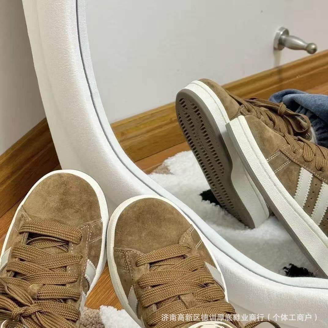 Putian Campus 00 Bread Shoes Adidas Low-Top Board Shoes Original Unisex Classic Campus Retro Casual Sneakers