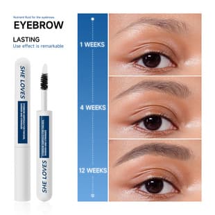 Cross-border Exclusive Eyebrow Serum for Quick Thickening, Lengthening Eyelashes and Eyebrows, Darkening and Nourishing Formula