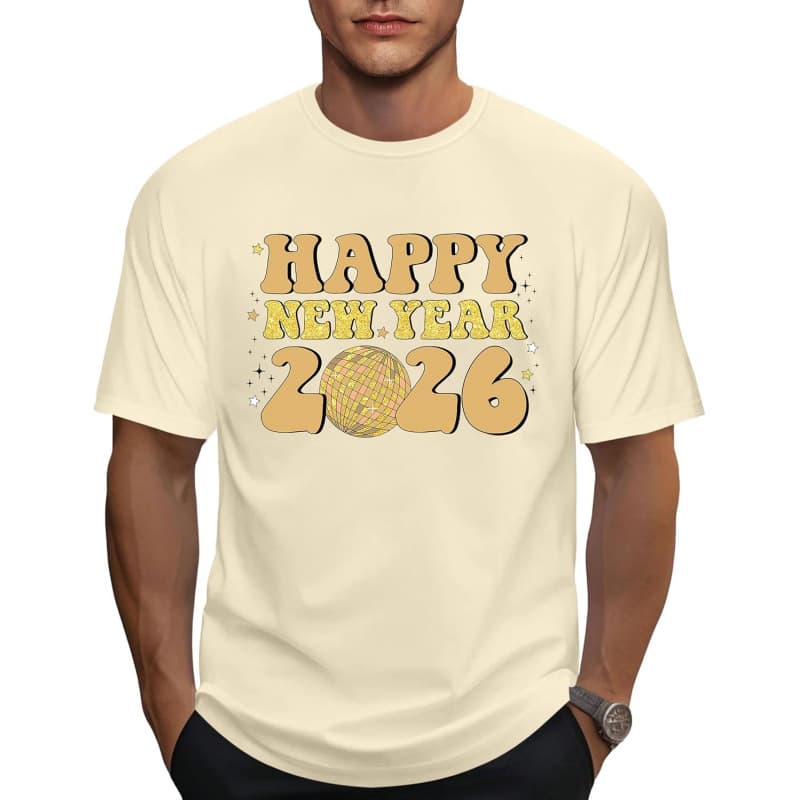 Happy New Year Shirt Mens 2026 New Year's Eve Party Countdown