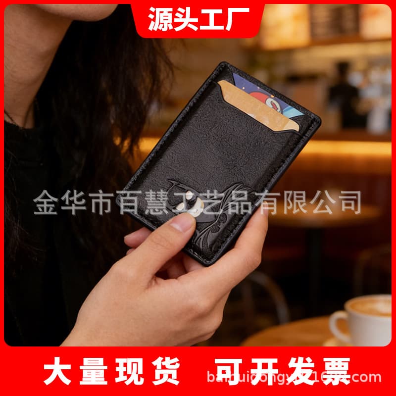 [In Stock] Batman Men's Wallet Business Classic Short Multi-Card Holder Wallet Hot Selling for Export